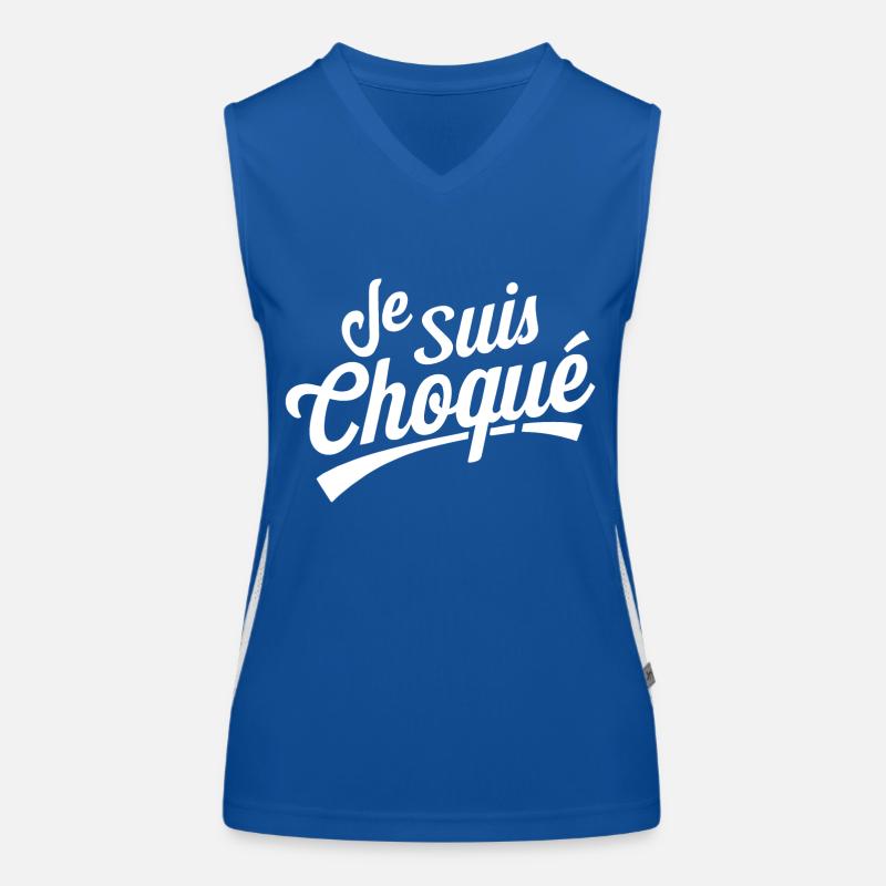 Je suis choqué Débardeur respirant contrasté Femme