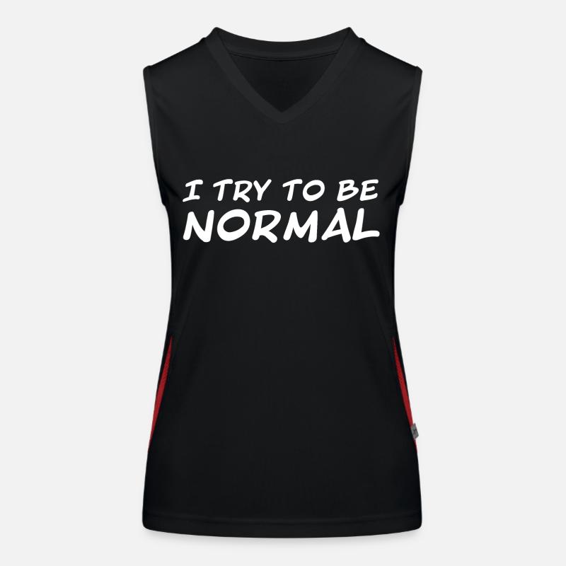 normal Débardeur respirant contrasté Femme