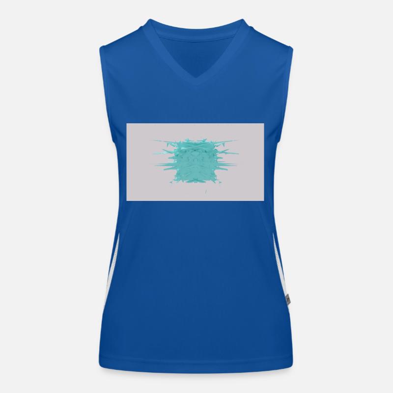 Cube d’éclat Débardeur respirant contrasté Femme