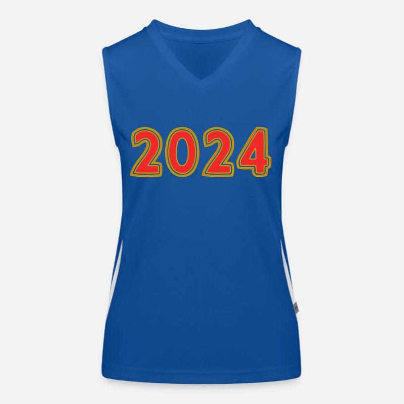 2024. ANNEE Débardeur respirant contrasté Femme