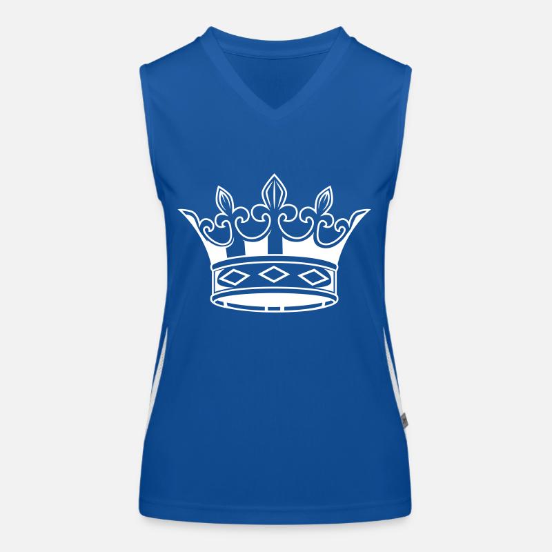 krone 2 Funktionelles Kontrast-Tank Top für Frauen