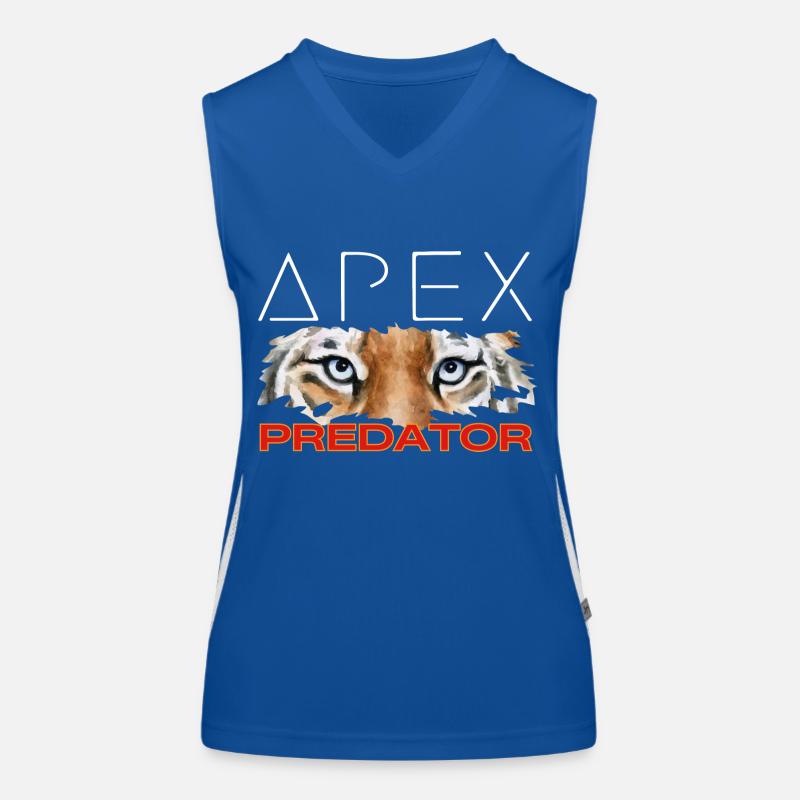Apex Predator - Tiger Face Tee Women's Functional Contrast Tank Top