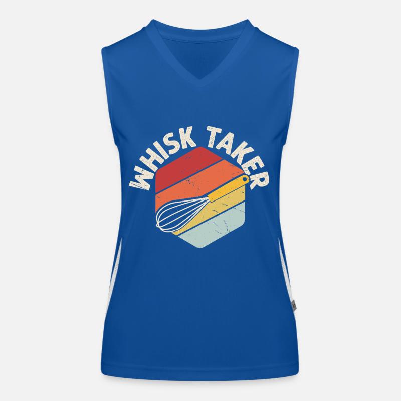 Baking Baker Bakery Women's Functional Contrast Tank Top