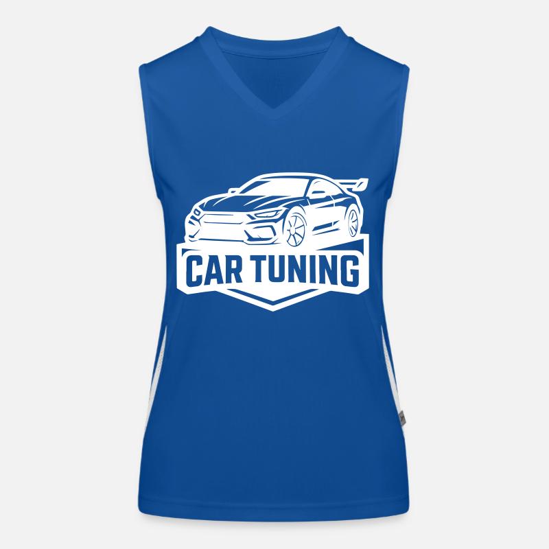 Auto Tuning Women's Functional Contrast Tank Top