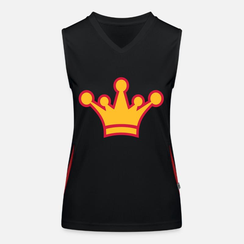 crown_symbol_2c Women's Functional Contrast Tank Top