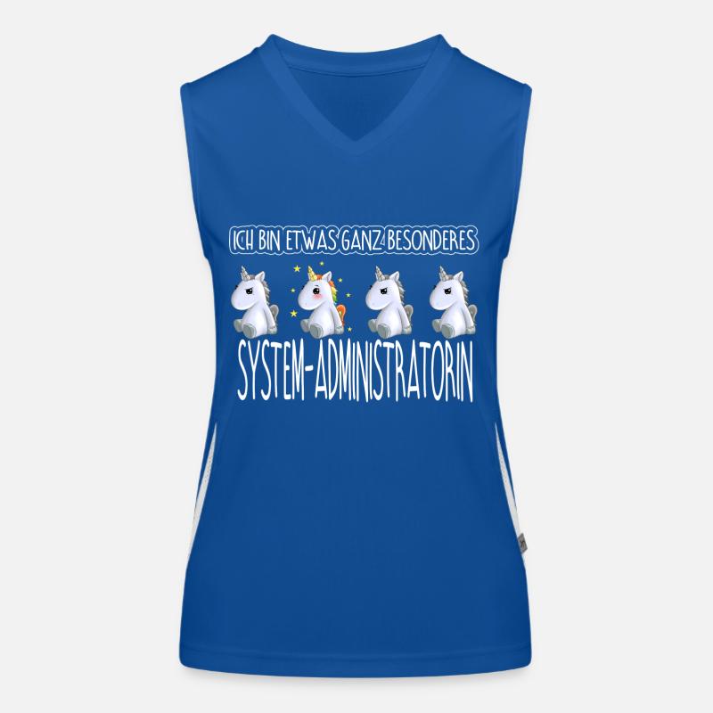 SYSTEM-ADMIN - Toll Funktionelles Kontrast-Tank Top für Frauen