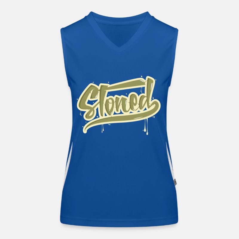 lapidé Débardeur respirant contrasté Femme