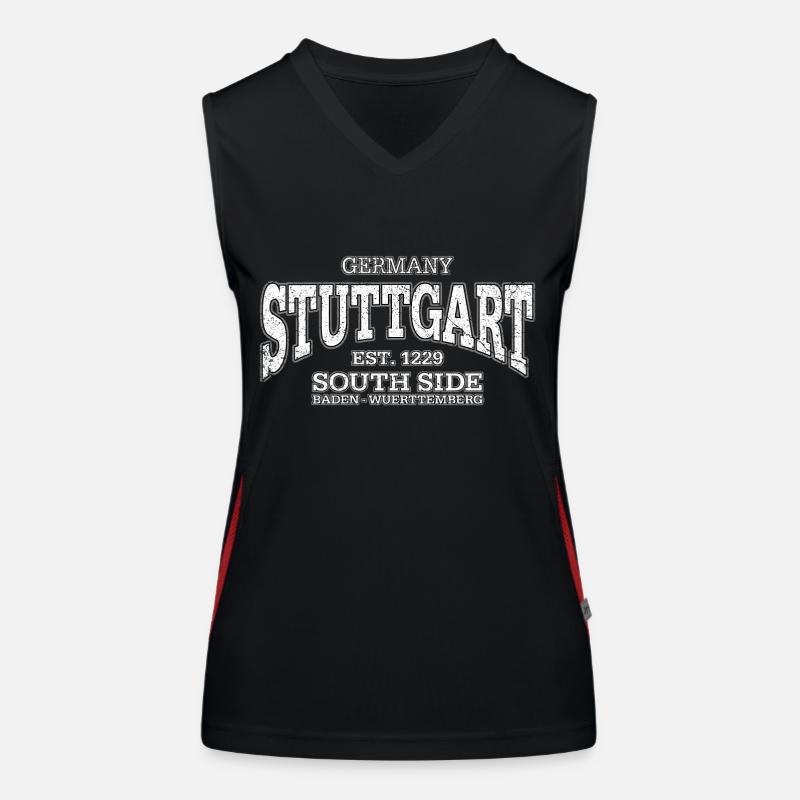 Stuttgart (white oldstyle) Women's Functional Contrast Tank Top