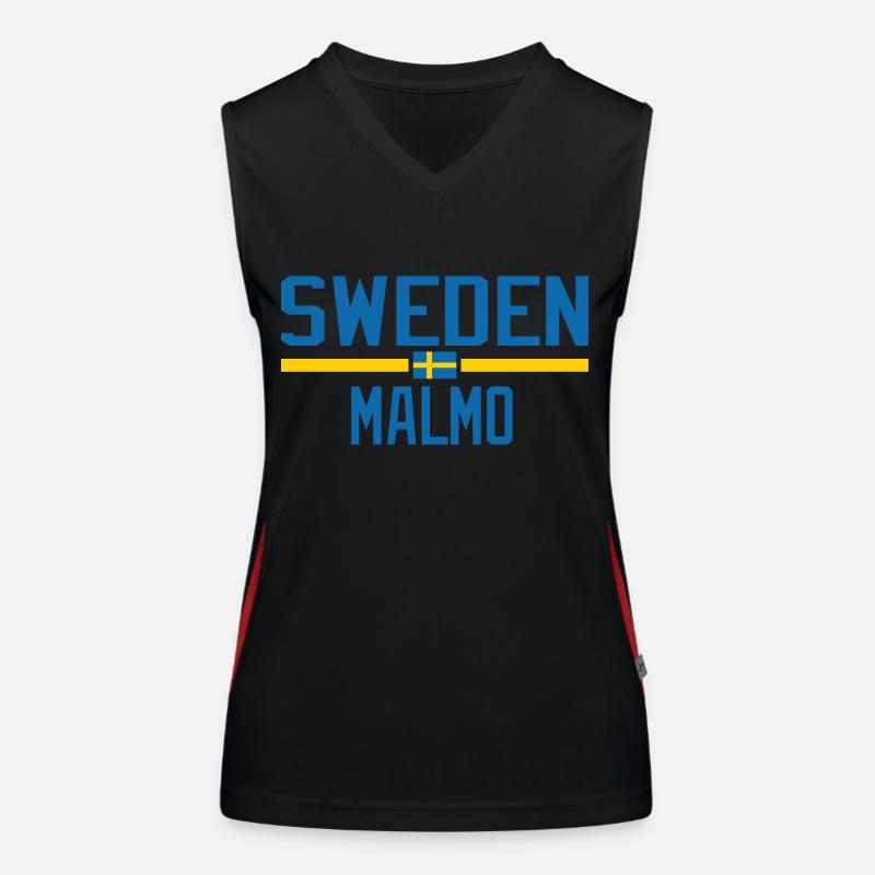 Suède Malmö Débardeur respirant contrasté Femme