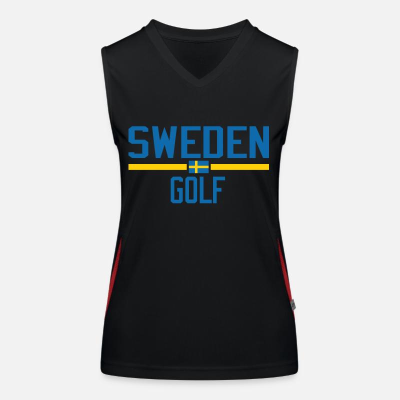 Sweden Golf Women's Functional Contrast Tank Top
