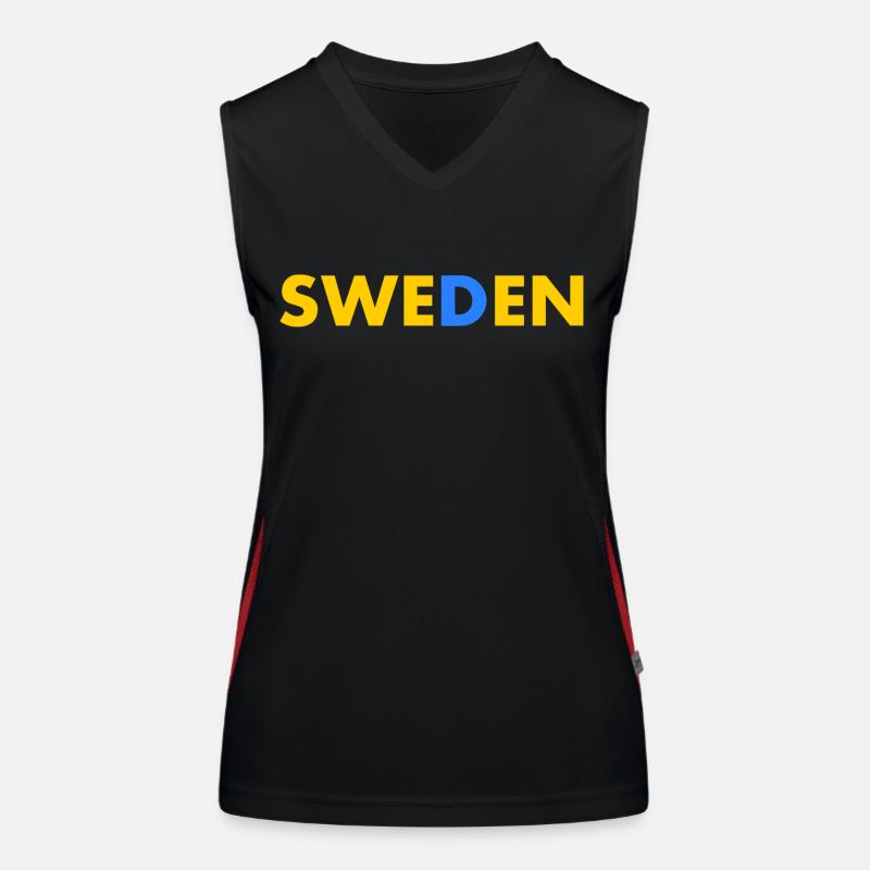 Sweden Women's Functional Contrast Tank Top