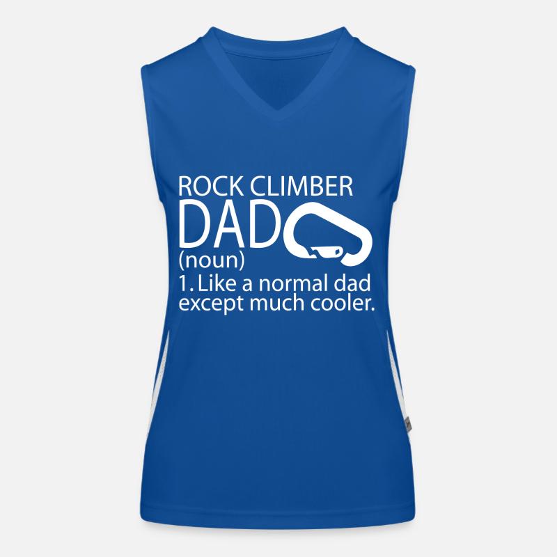 bouldering Funktionelles Kontrast-Tank Top für Frauen