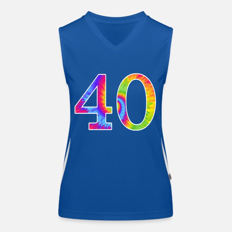 40 vierzig Funktionelles Kontrast-Tank Top für Frauen