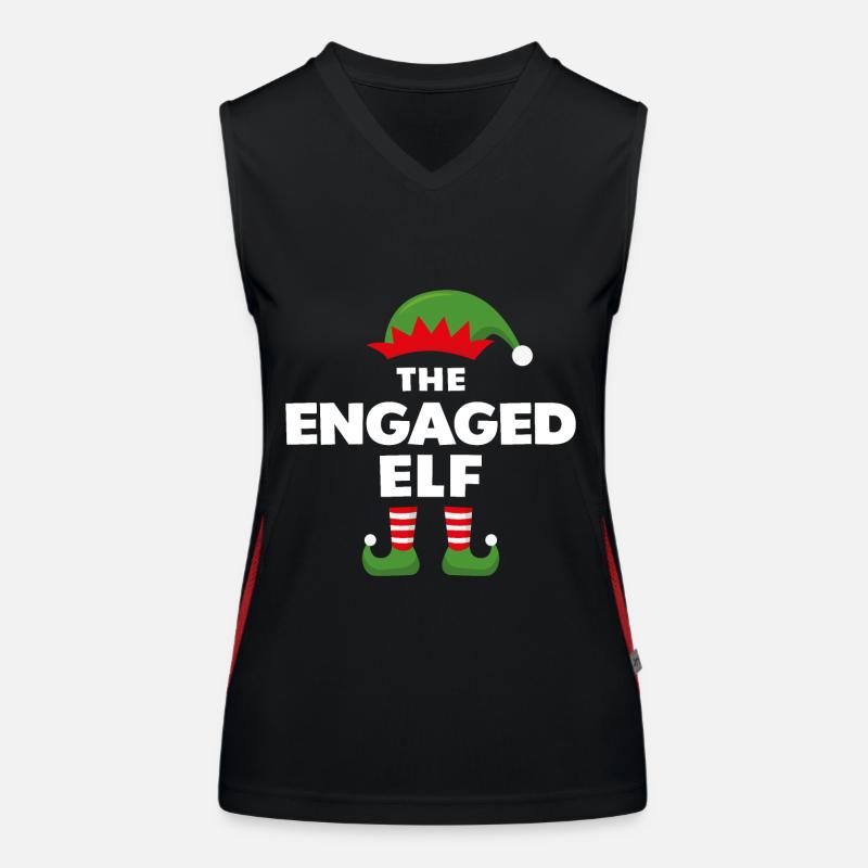 The Engaged Elf Women's Functional Contrast Tank Top