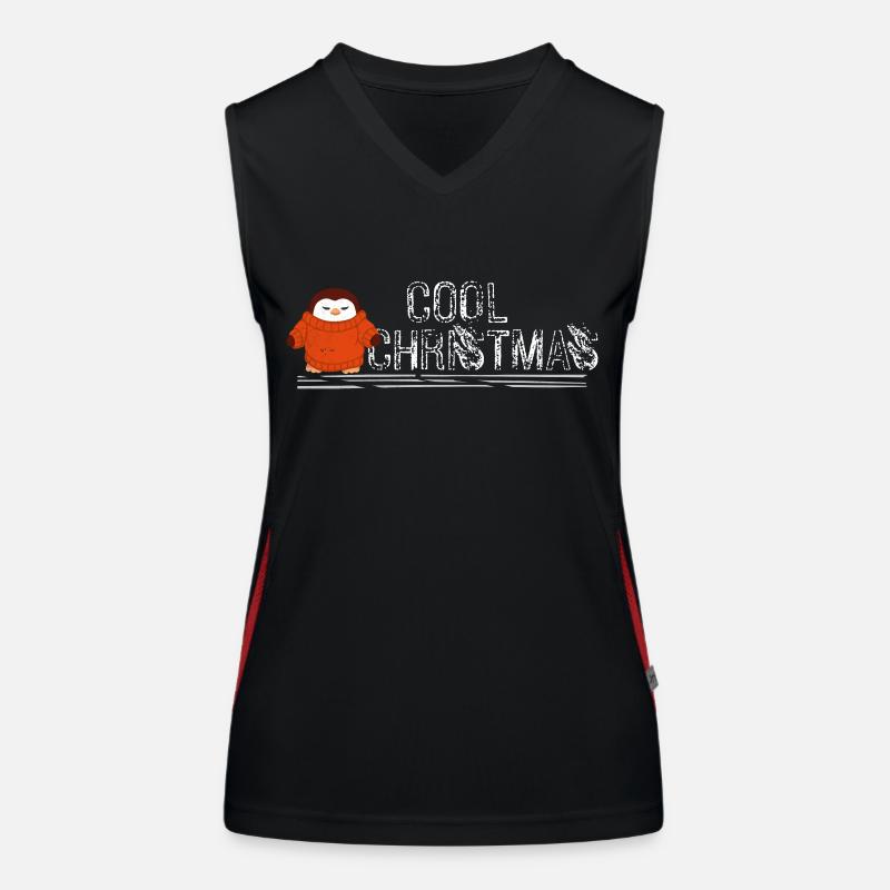 Arctic Circle Christmas Women's Functional Contrast Tank Top