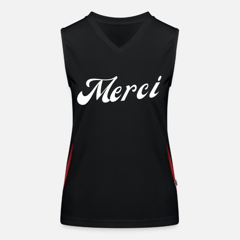 Merci Débardeur respirant contrasté Femme