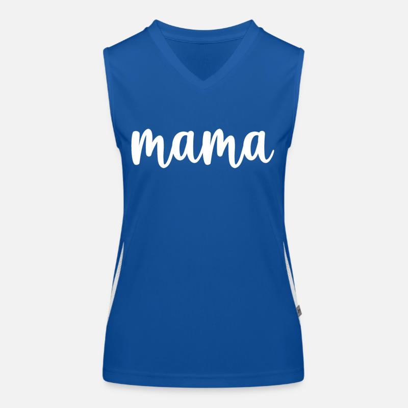 Mama Funktionelles Kontrast-Tank Top für Frauen
