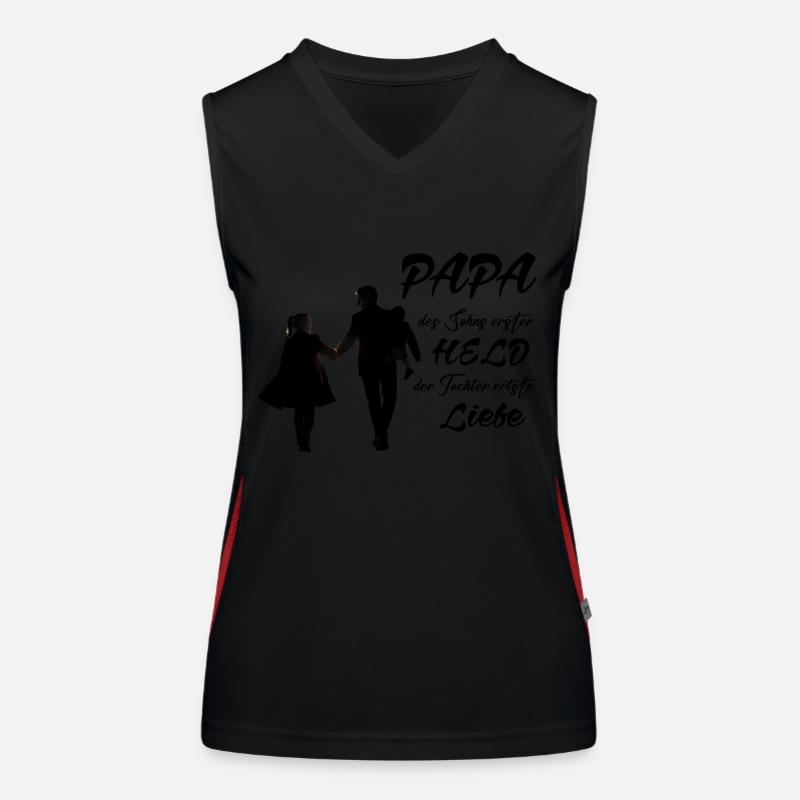 DADDY HERO AND FIRST LOVE Women's Functional Contrast Tank Top