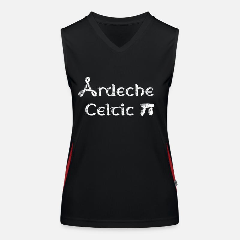Ardeche celtic Débardeur respirant contrasté Femme