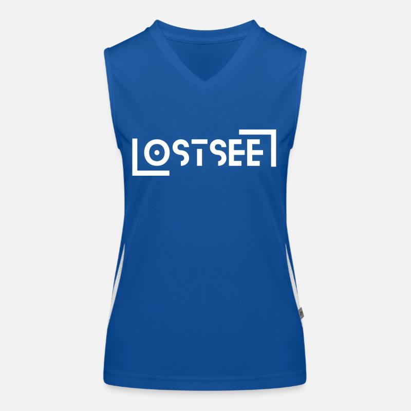 Ostsee Funktionelles Kontrast-Tank Top für Frauen