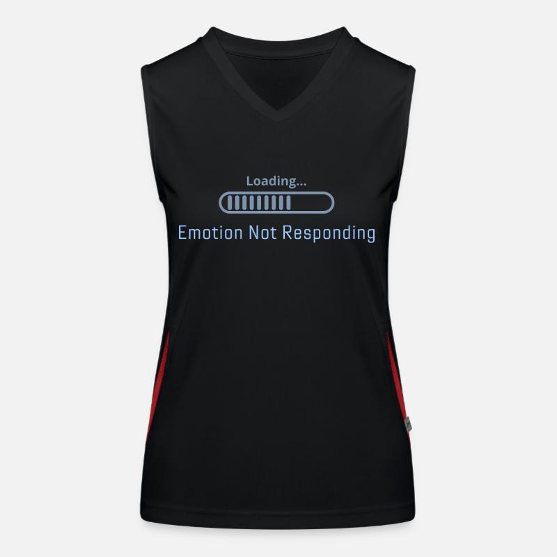 Emotion not responding Women's Functional Contrast Tank Top
