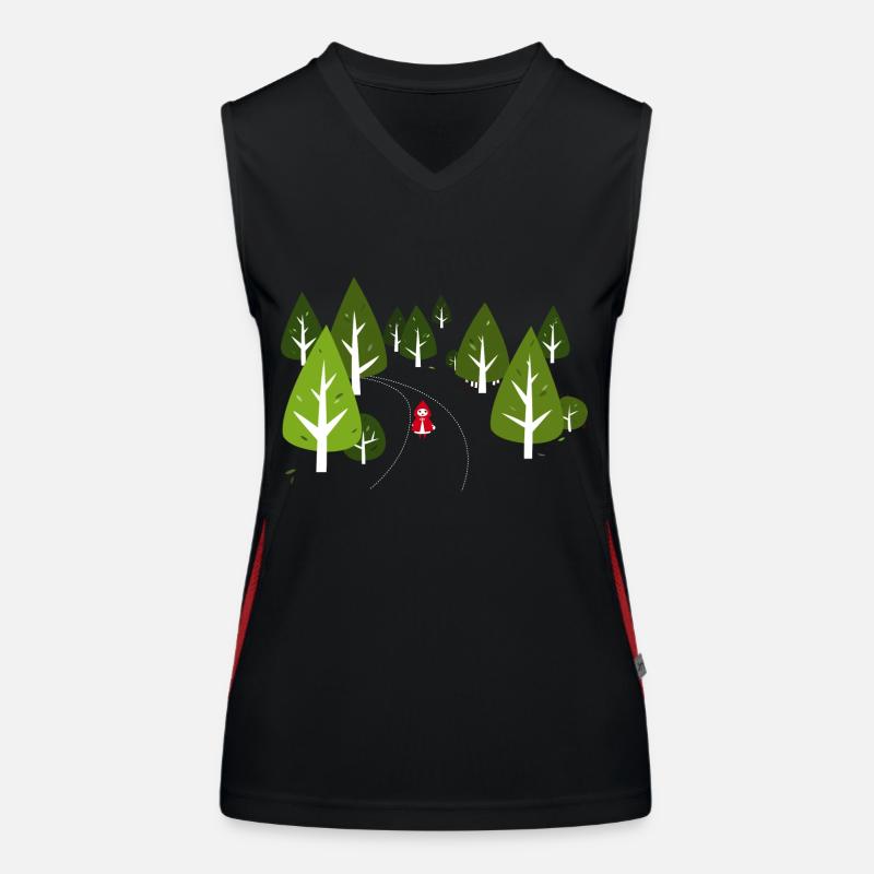 Rotkäppchen Débardeur respirant contrasté Femme