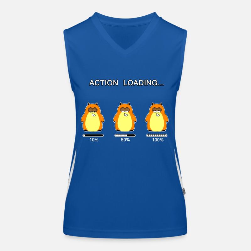 Action loading... (whiteline) Funktionelles Kontrast-Tank Top für Frauen