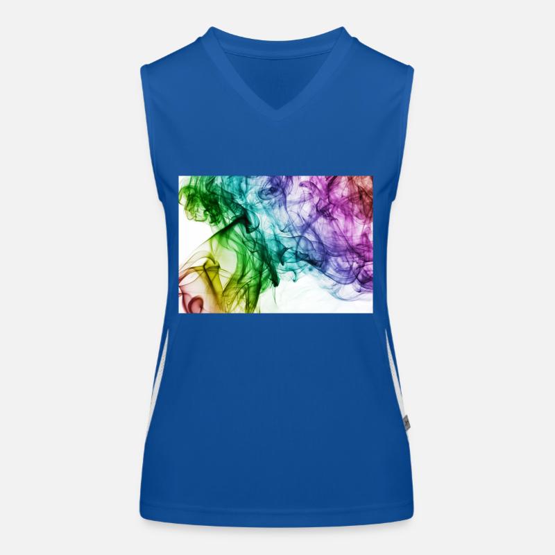 colorful Women's Functional Contrast Tank Top