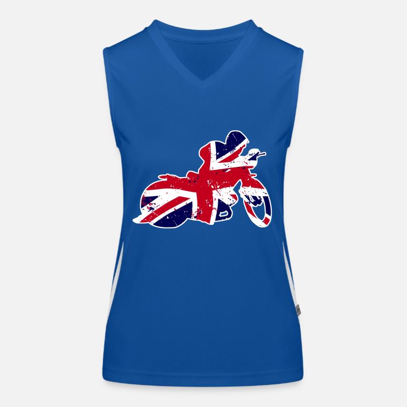 Speedway - Union Jack Women's Functional Contrast Tank Top