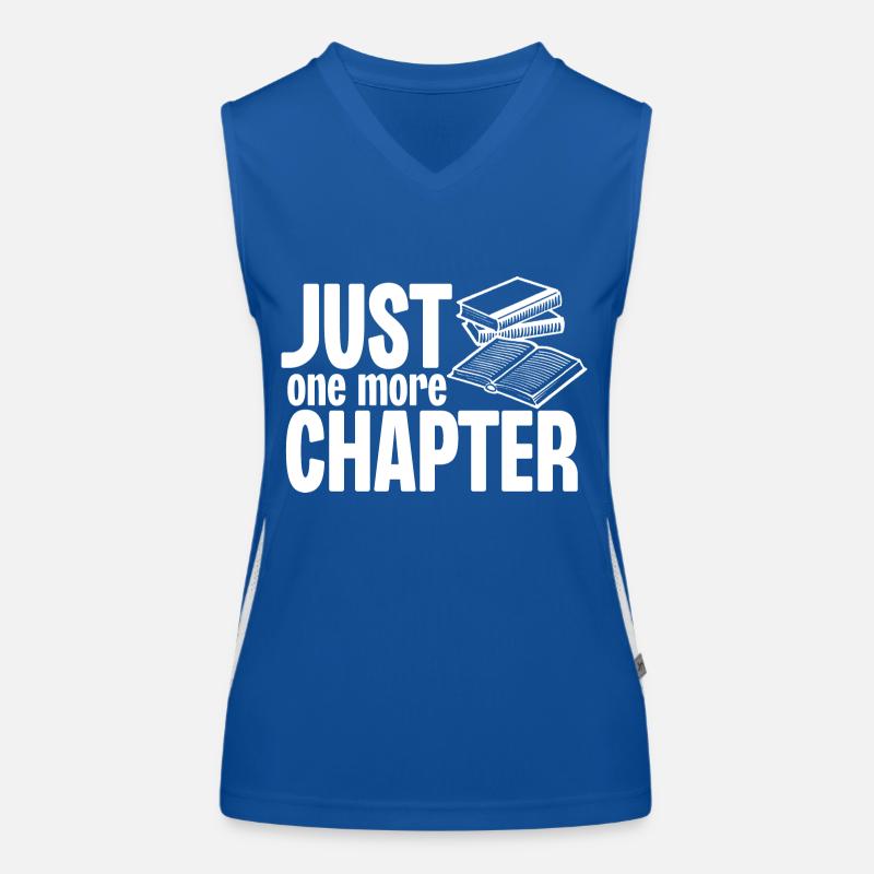 Nur noch ein Kapitel Funktionelles Kontrast-Tank Top für Frauen
