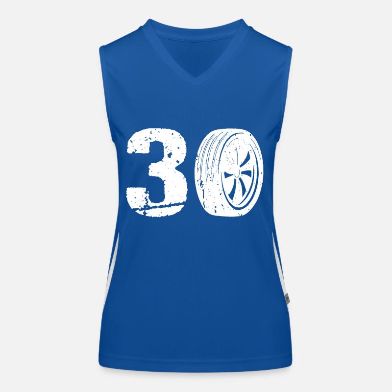 30 Auto Motorsport Women's Functional Contrast Tank Top
