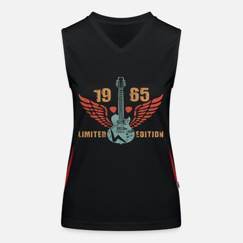 Guitar Guitar Player Guitar Player 1965 Women's Functional Contrast Tank Top