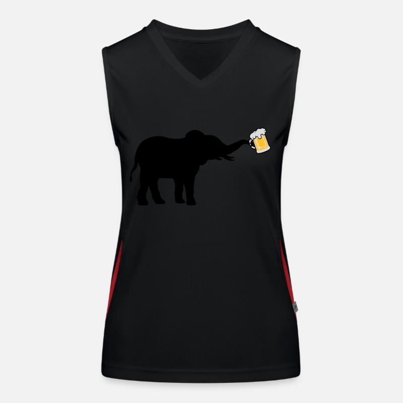 Bière Jug Elephant cool Débardeur respirant contrasté Femme