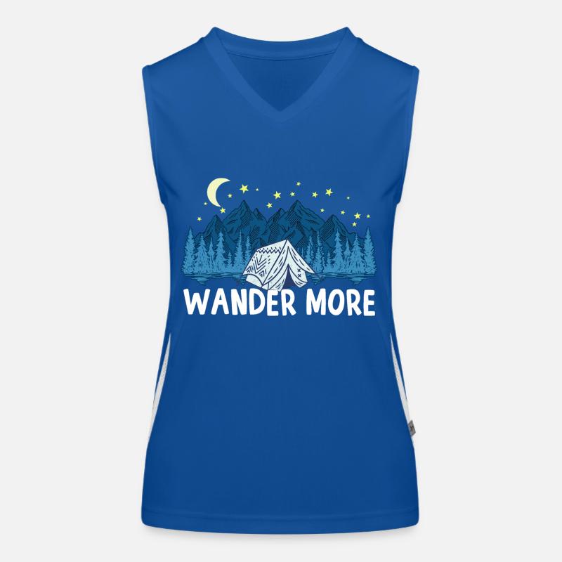 Hiking Camping Camping Outdoor Hiking Tour Hikers Women's Functional Contrast Tank Top