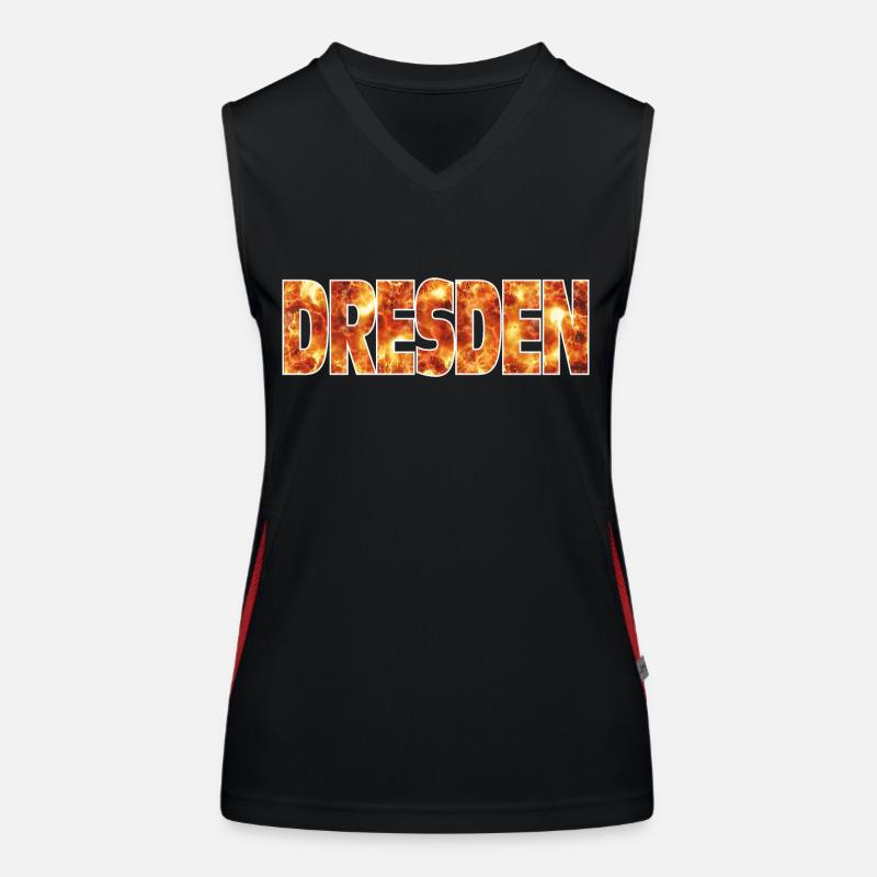 Dresde Débardeur respirant contrasté Femme