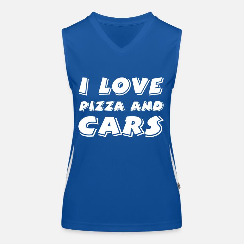 Auto Funktionelles Kontrast-Tank Top für Frauen