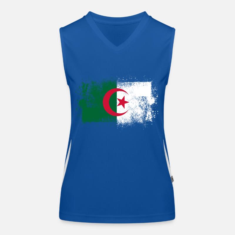 Algerien Funktionelles Kontrast-Tank Top für Frauen
