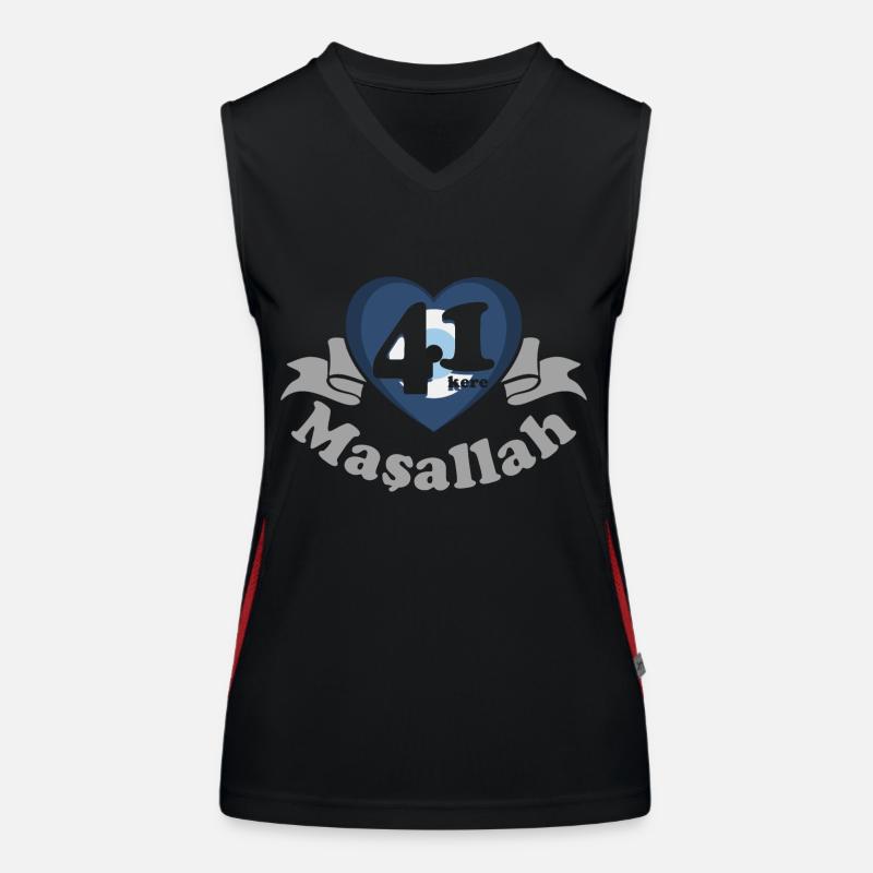 41 Kere maşallah Débardeur respirant contrasté Femme