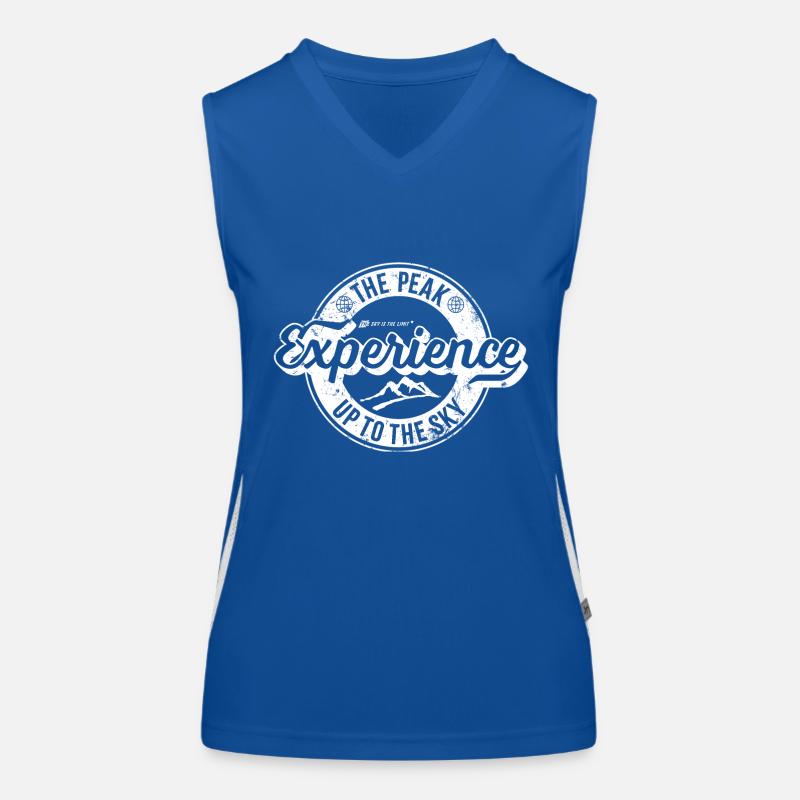 Label rétro Peak Experience Débardeur respirant contrasté Femme