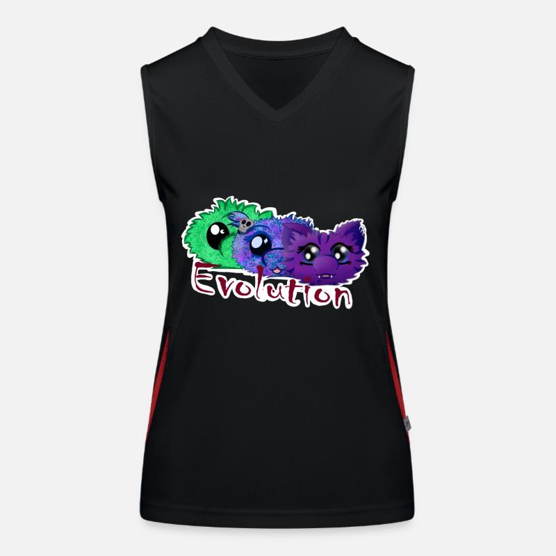 Evolution of nan0 Women's Functional Contrast Tank Top