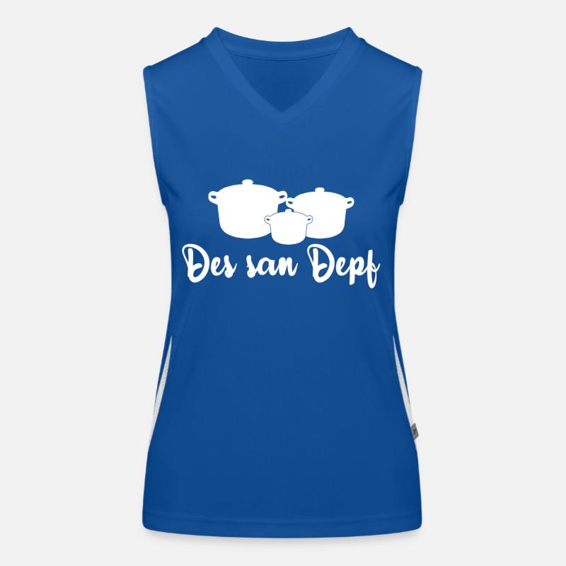 Lustiger Spruch Witzig Humor Geschenkidee Funktionelles Kontrast-Tank Top für Frauen