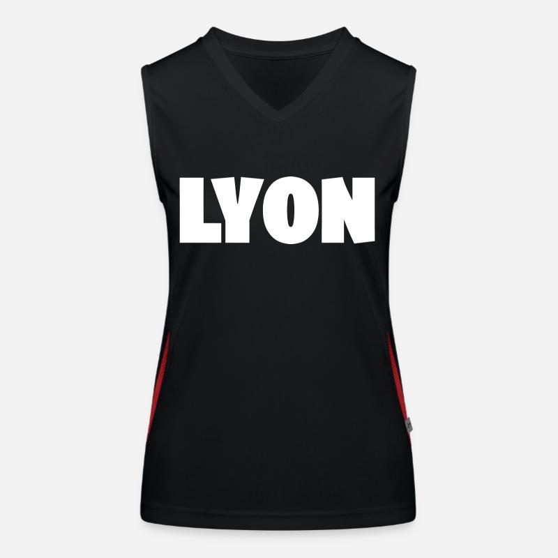 LYON WHITE Women's Functional Contrast Tank Top