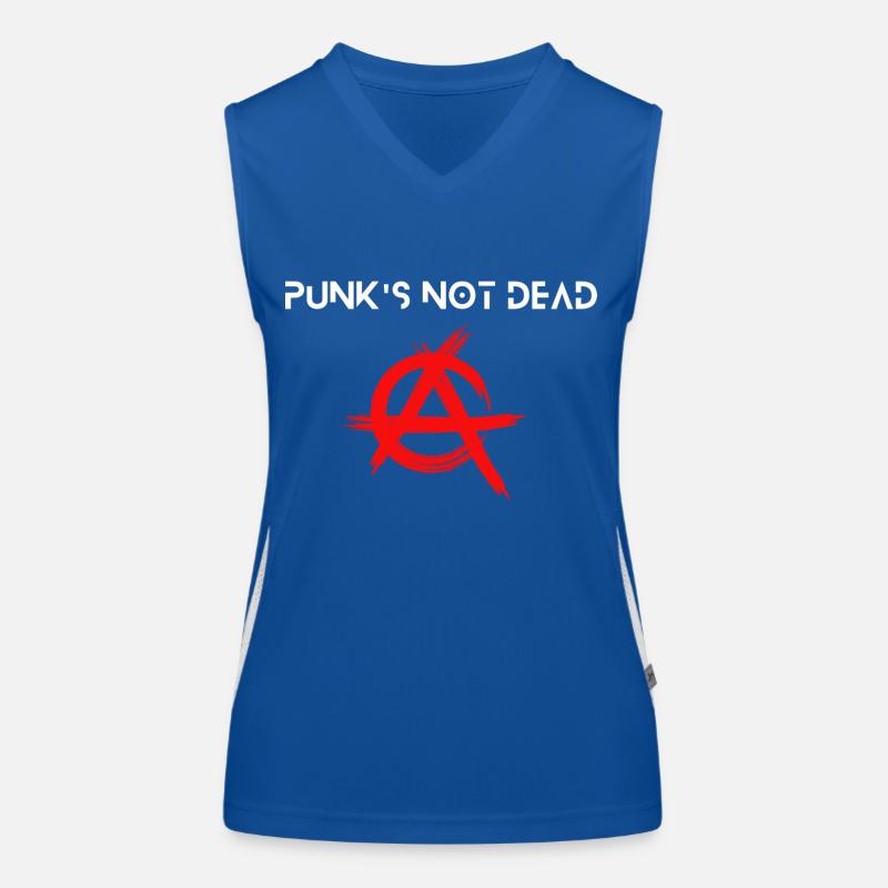 Punk's not dead Women's Functional Contrast Tank Top
