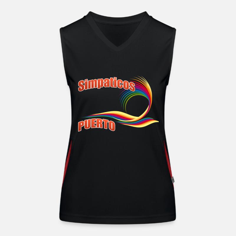 Simpaticos 2024 Funktionelles Kontrast-Tank Top für Frauen