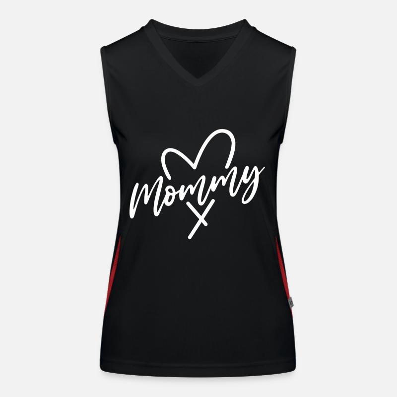 Mama Funktionelles Kontrast-Tank Top für Frauen