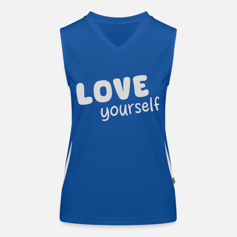 Amour-propre Débardeur respirant contrasté Femme