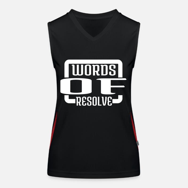 Staying Determined Conversation Starters Women's Functional Contrast Tank Top