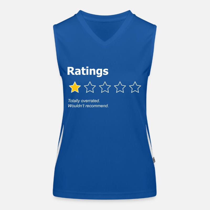 Des notes totalement surestimées Débardeur respirant contrasté Femme