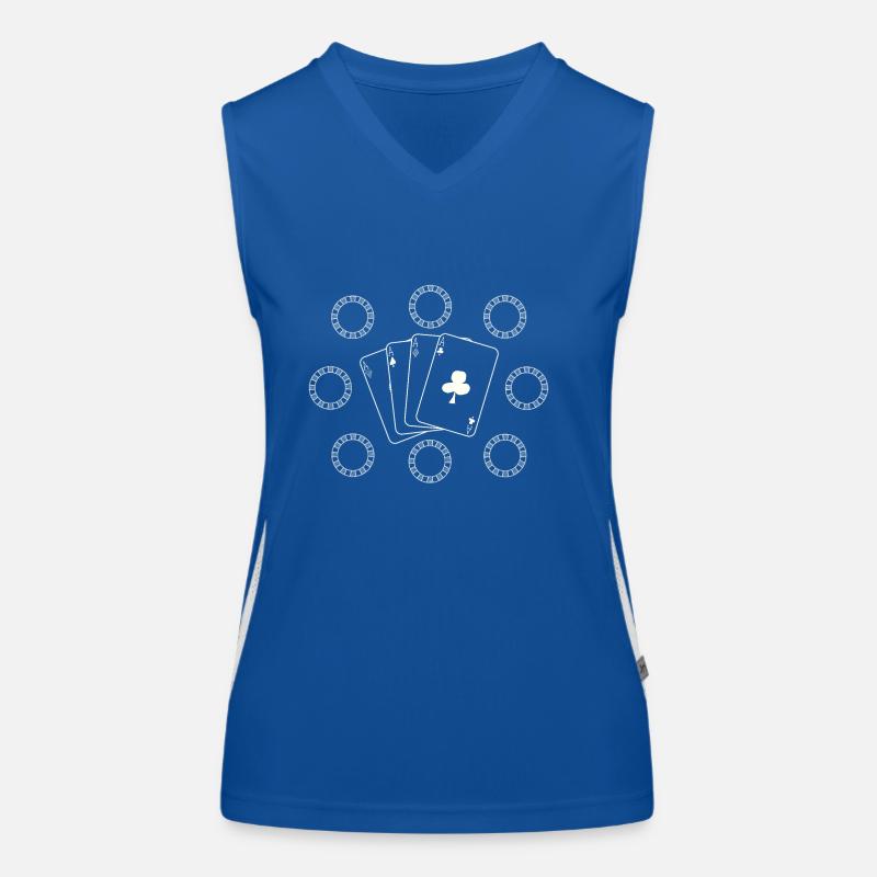 4 aces Women's Functional Contrast Tank Top