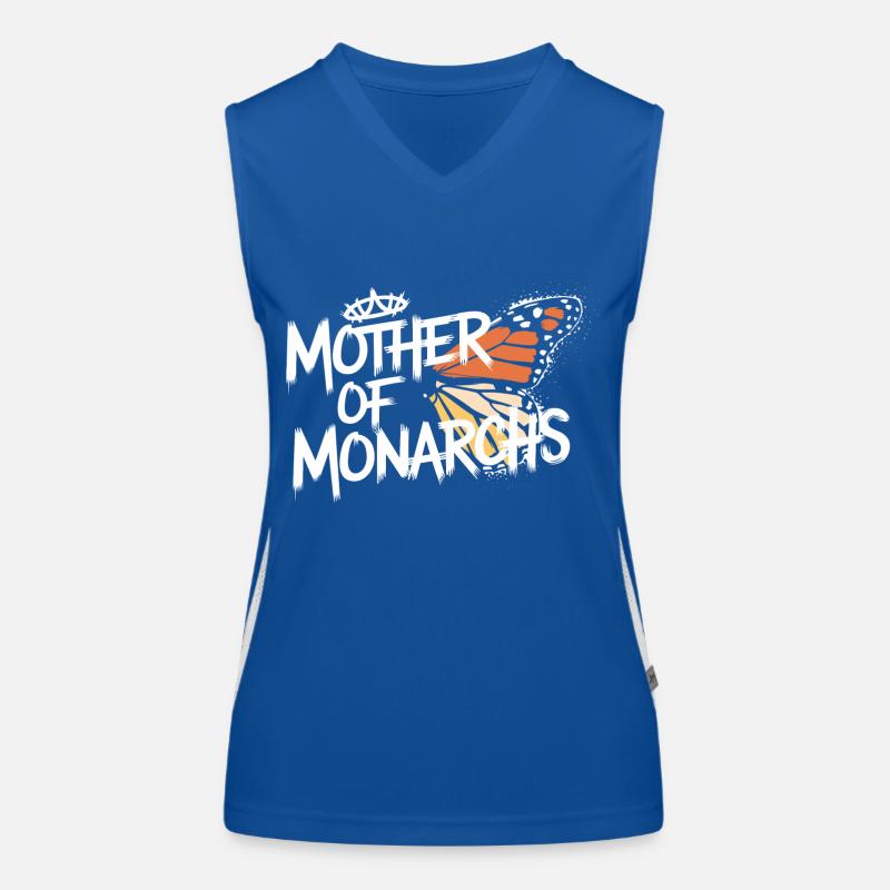 Fascinating monarch butterfly splendor Women's Functional Contrast Tank Top